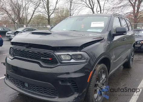 2024 Dodge Durango Gt Plus Awd из США, поврежденный, VIN 1C4RDJDG4RC193709